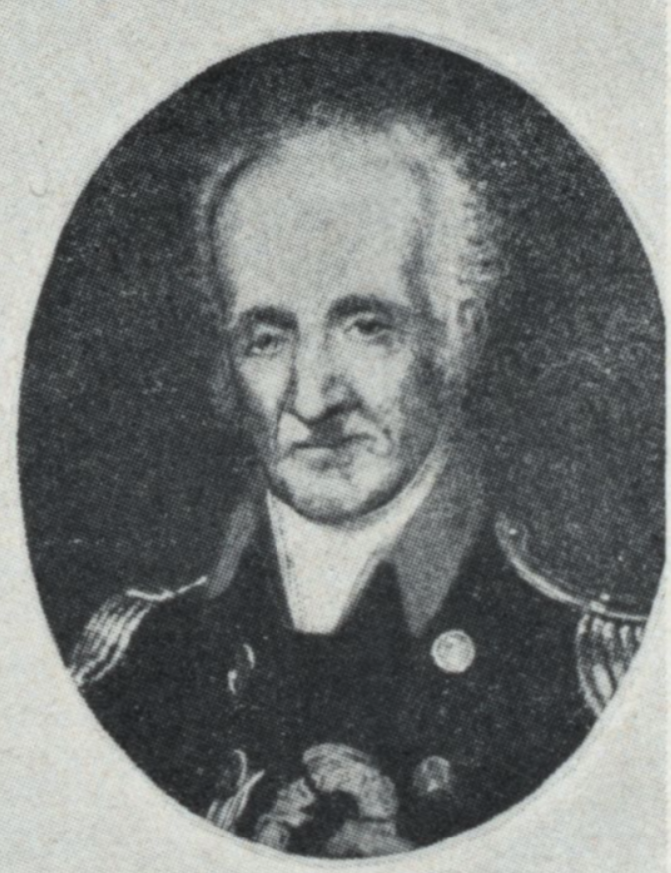 The Miriam and Ira D. Wallach Division of Art, Prints and Photographs: Print Collection, The New York Public Library. Detail from image “John Lamb, Henry Dearborn, Daniel Morgan, Christopher Greene [and] Return J. Meigs.” New York Public Library Digital Collections.